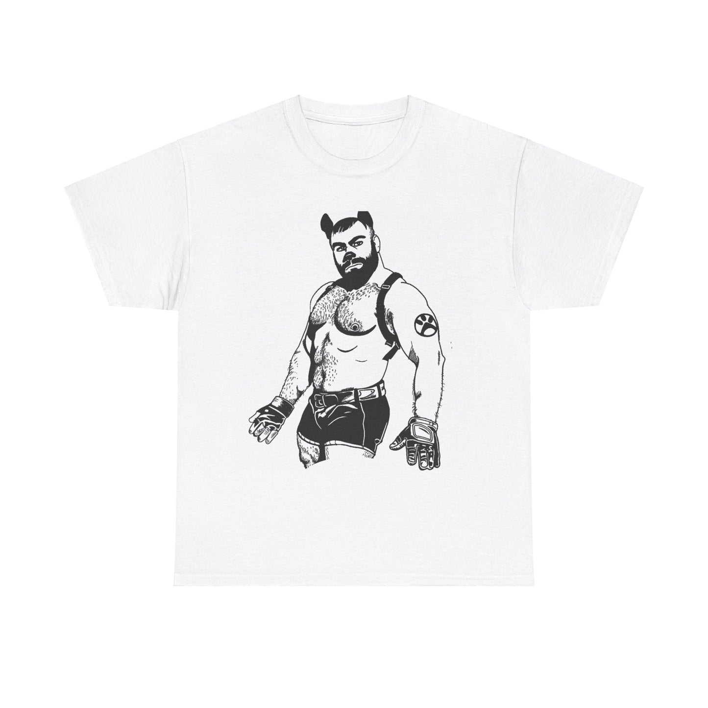 MuscleDaddy Ink Print Mens T-Shirt