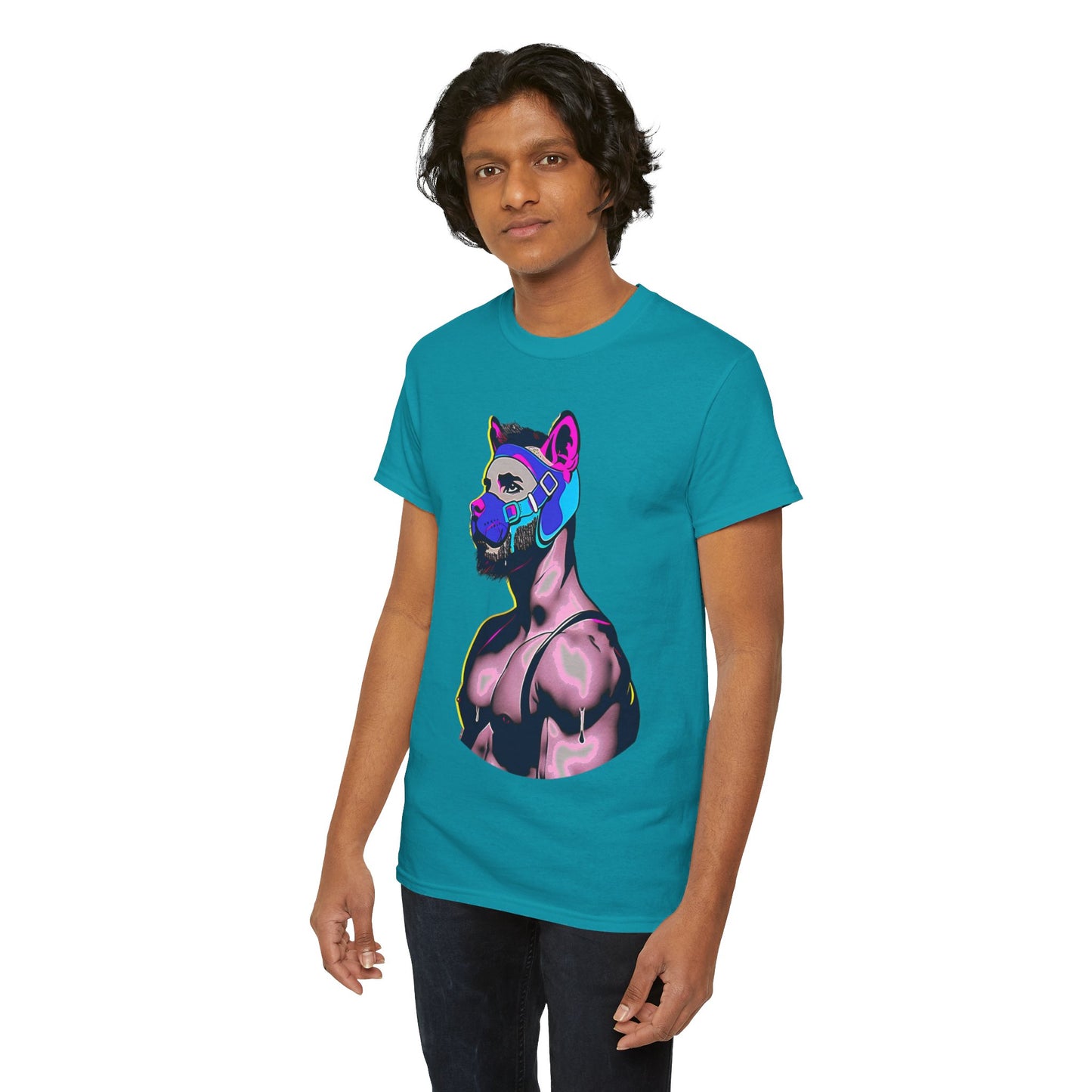 Neon Pup Heavy Cotton T-Shirt