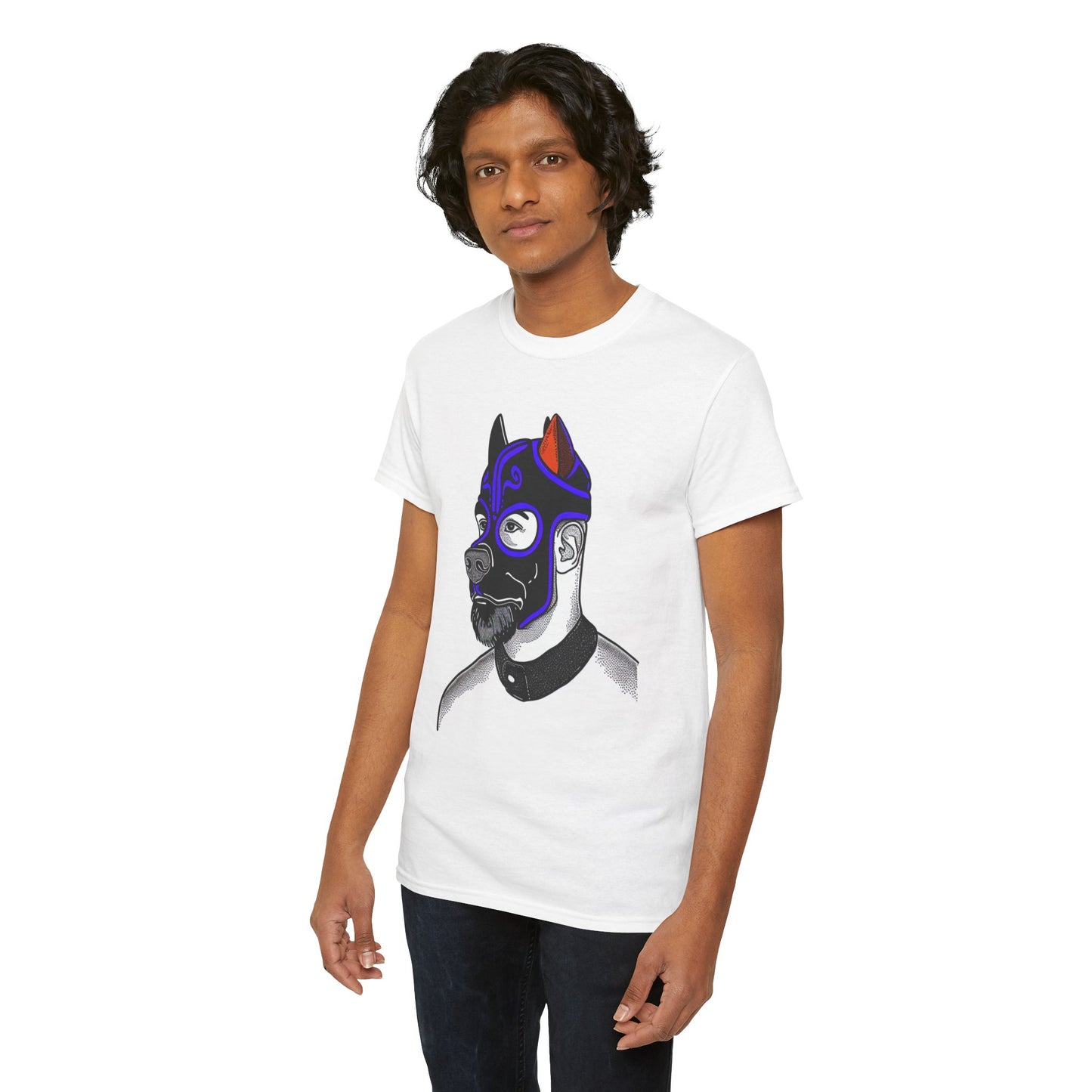 Pup Hood 2 Heavy Cotton T-Shirt