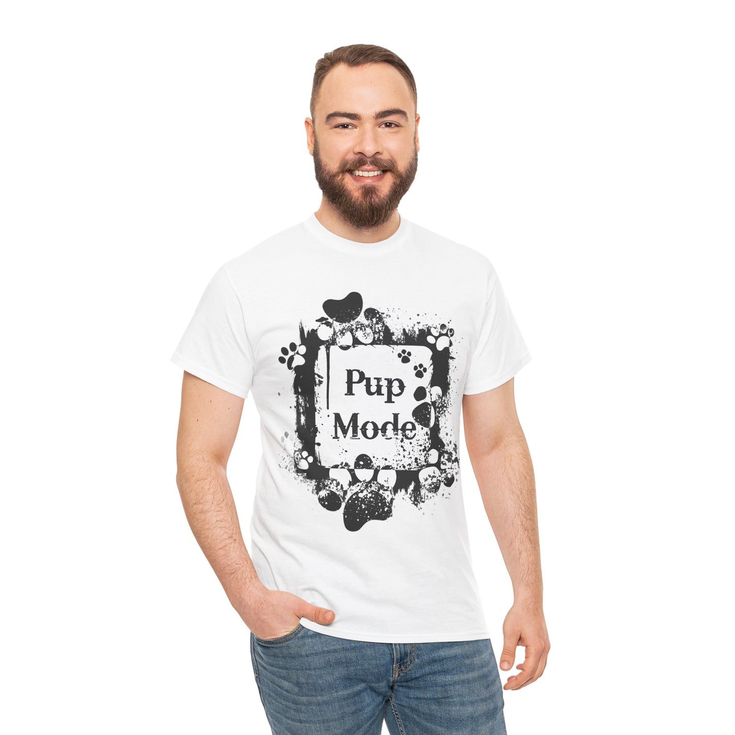 Pup Mode Heavy Cotton T-Shirt