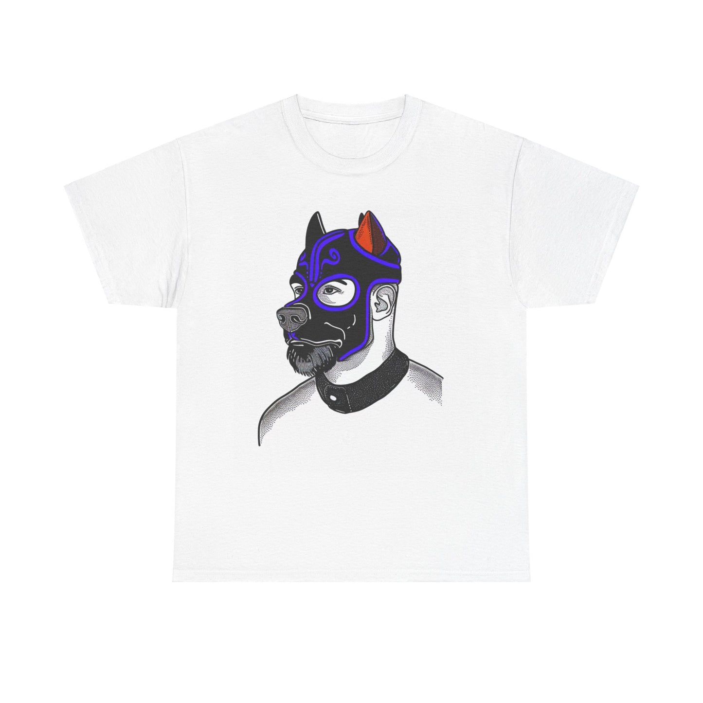 Pup Hood 2 Heavy Cotton T-Shirt