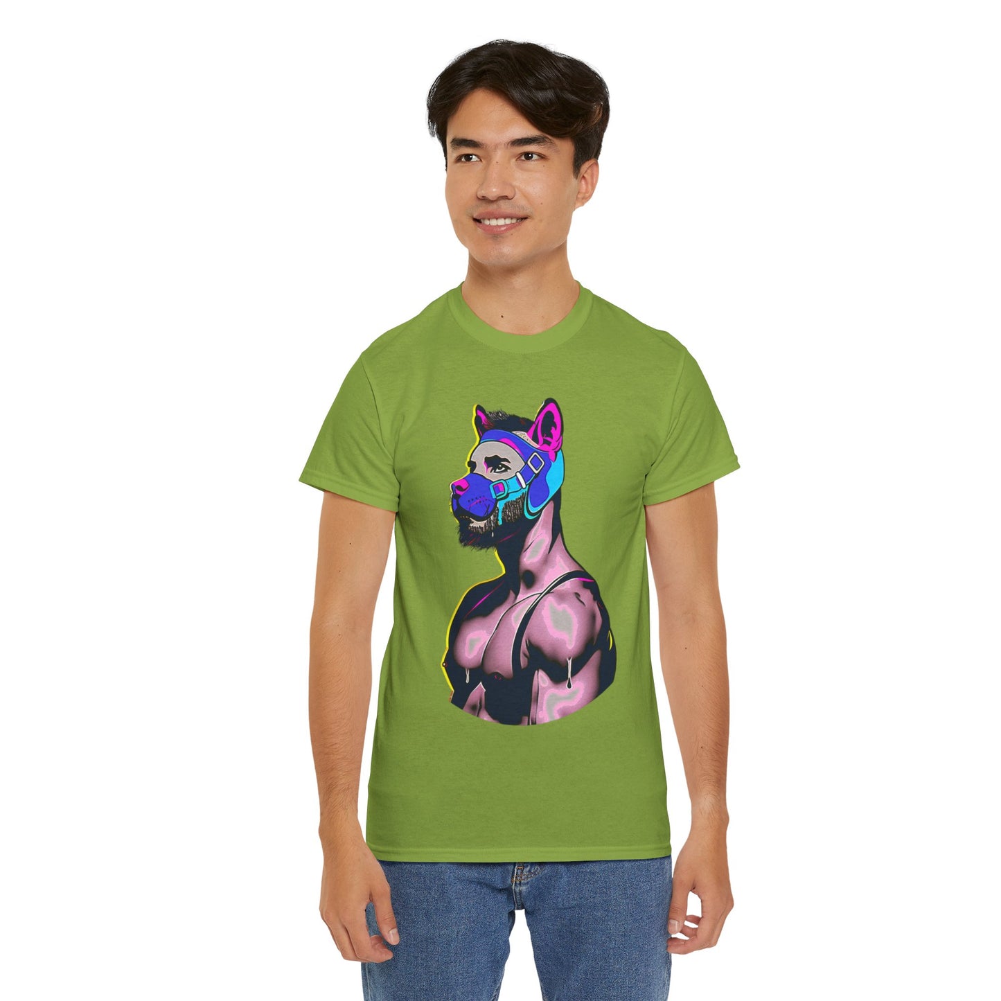 Neon Pup Heavy Cotton T-Shirt