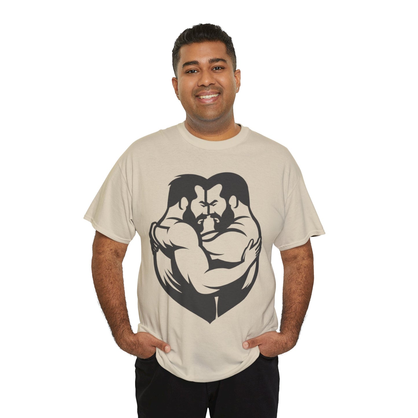 Gay Bear Love T-Shirt - Black & White Bear Pride Shirt