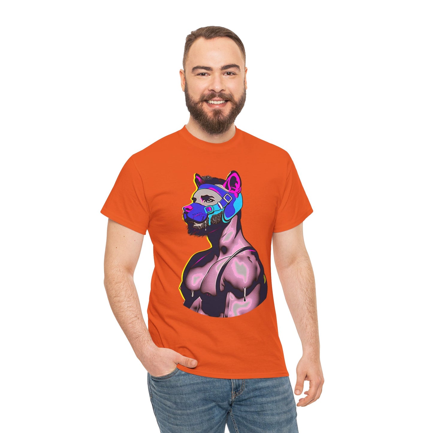 Neon Pup Heavy Cotton T-Shirt