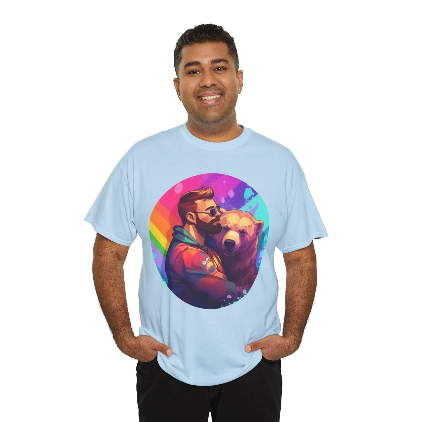 Gay Bear LGBT Bear Shirt "Bear Hug" T-Shirt