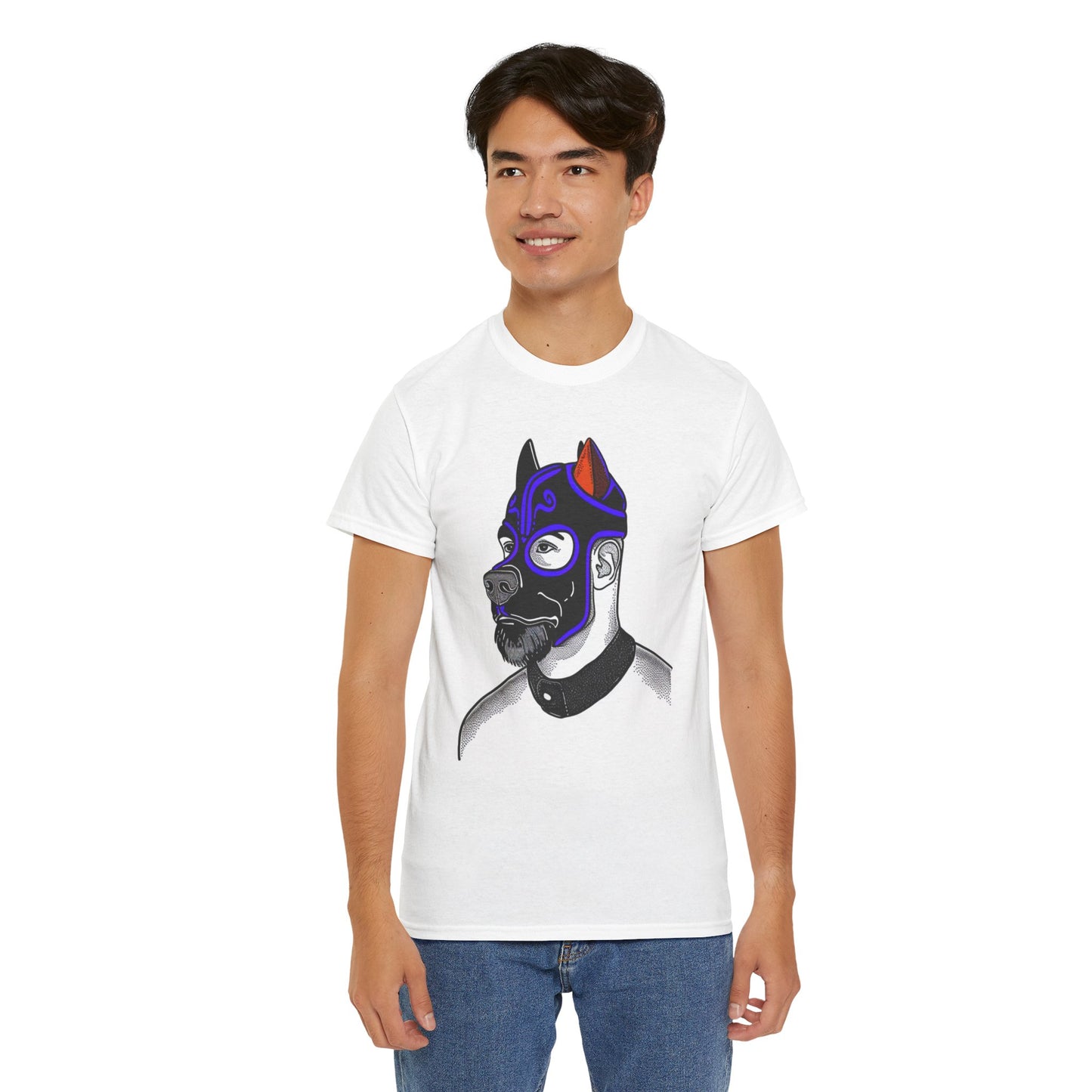 Pup Hood 2 Heavy Cotton T-Shirt