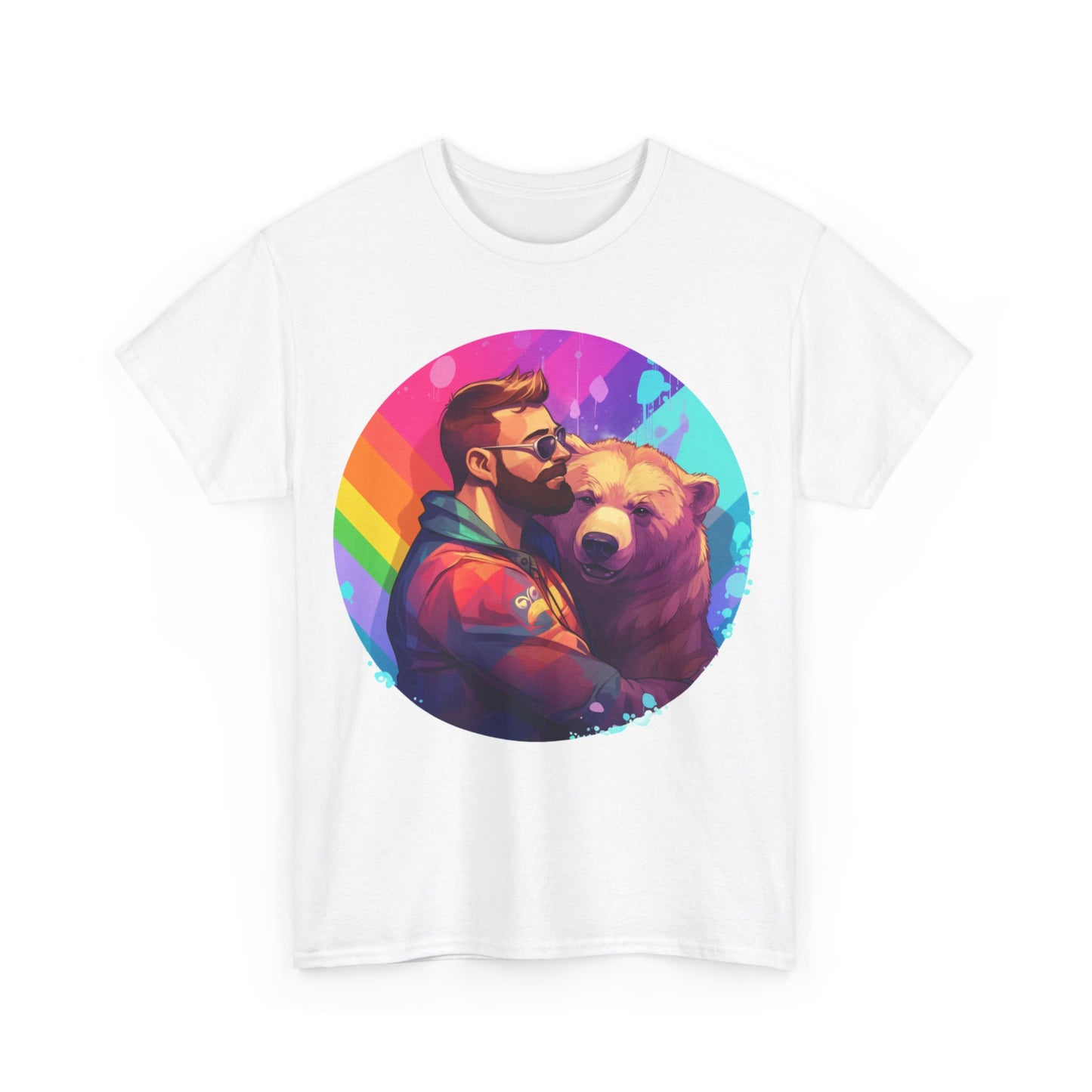 Gay Bear LGBT Bear Shirt "Bear Hug" T-Shirt