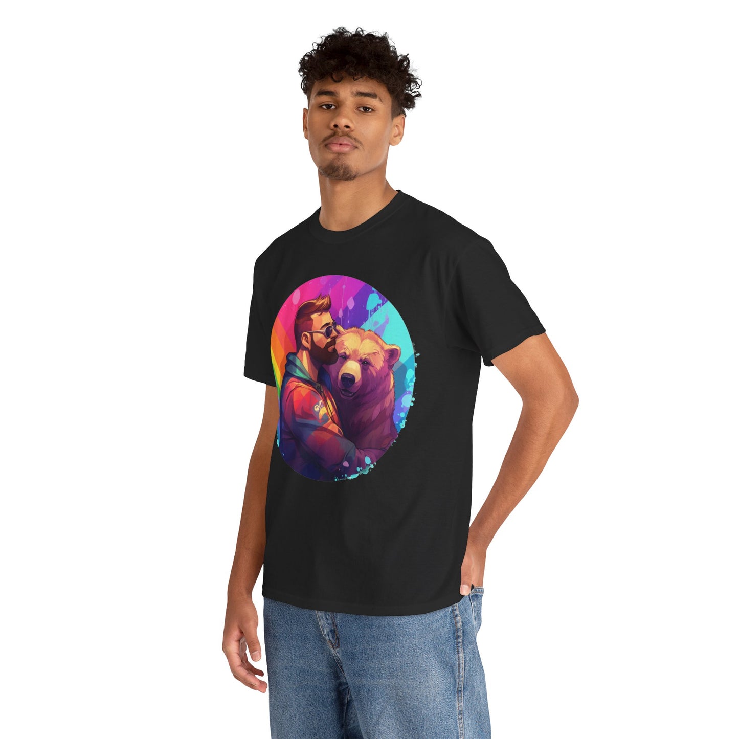 Gay Bear LGBT Bear Shirt "Bear Hug" T-Shirt