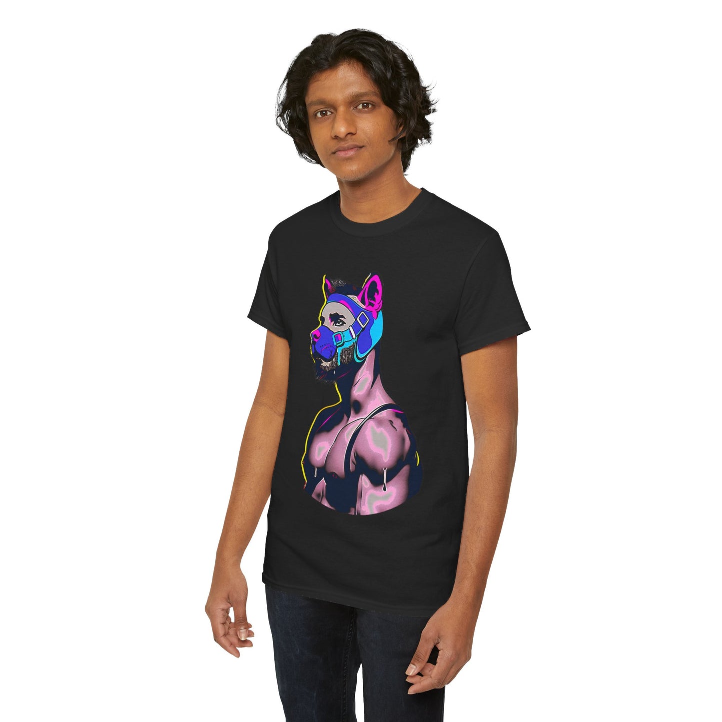 Neon Pup Heavy Cotton T-Shirt