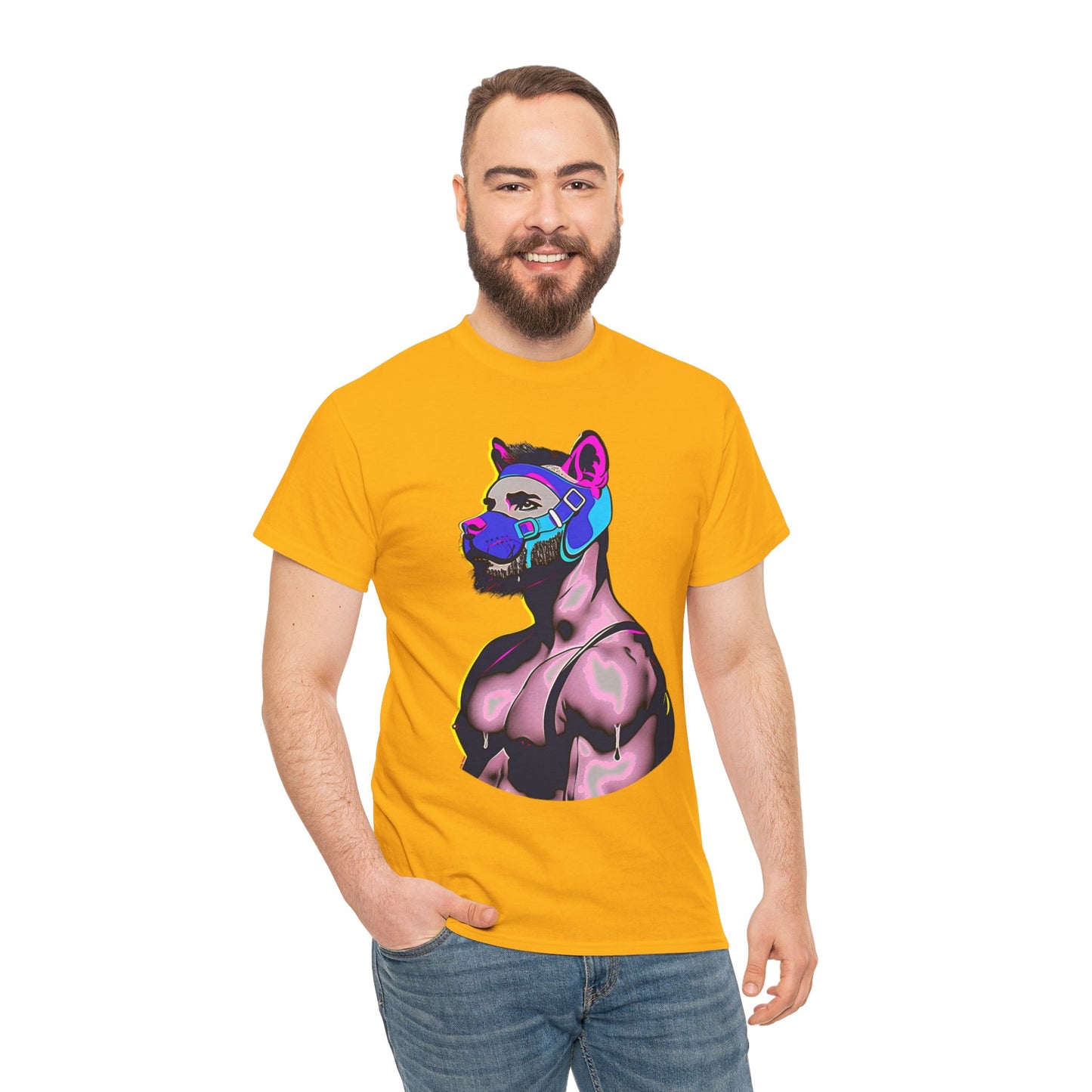 Neon Pup Heavy Cotton T-Shirt