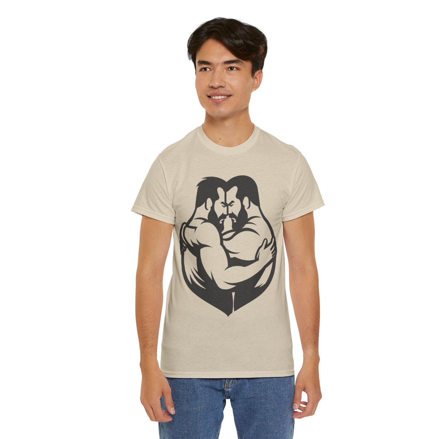 Gay Bear Love T-Shirt - Black & White Bear Pride Shirt