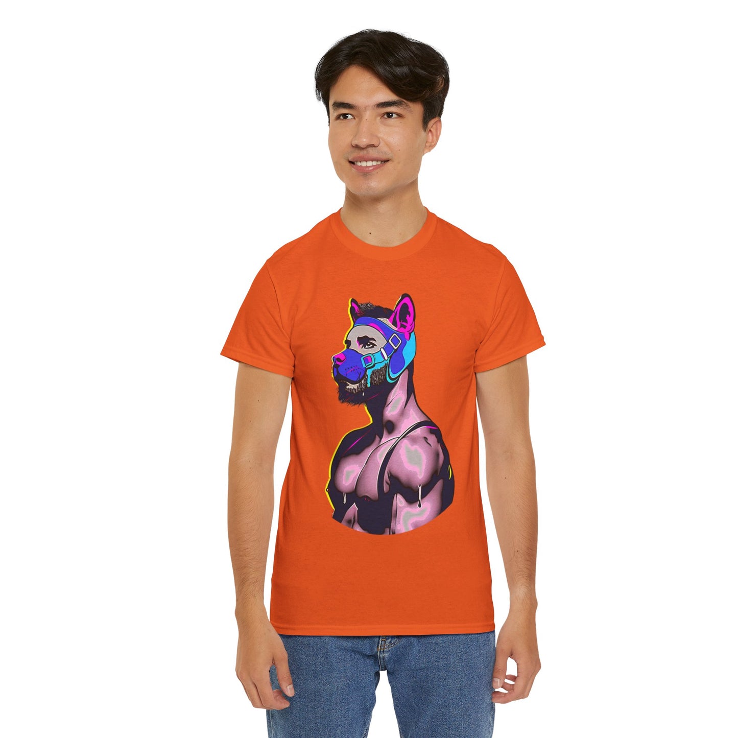 Neon Pup Heavy Cotton T-Shirt