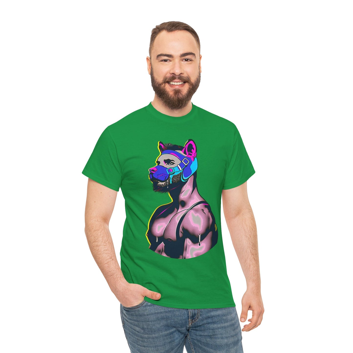 Neon Pup Heavy Cotton T-Shirt