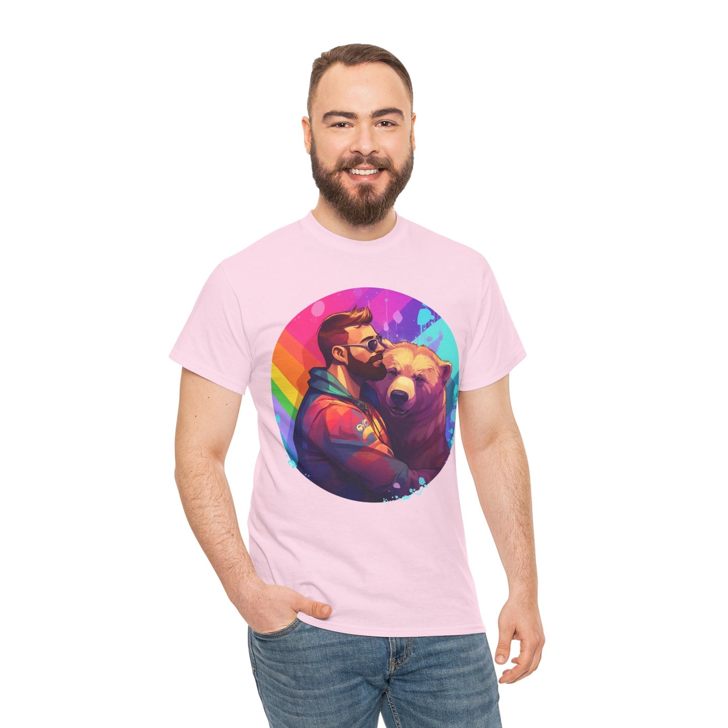 Gay Bear LGBT Bear Shirt "Bear Hug" T-Shirt