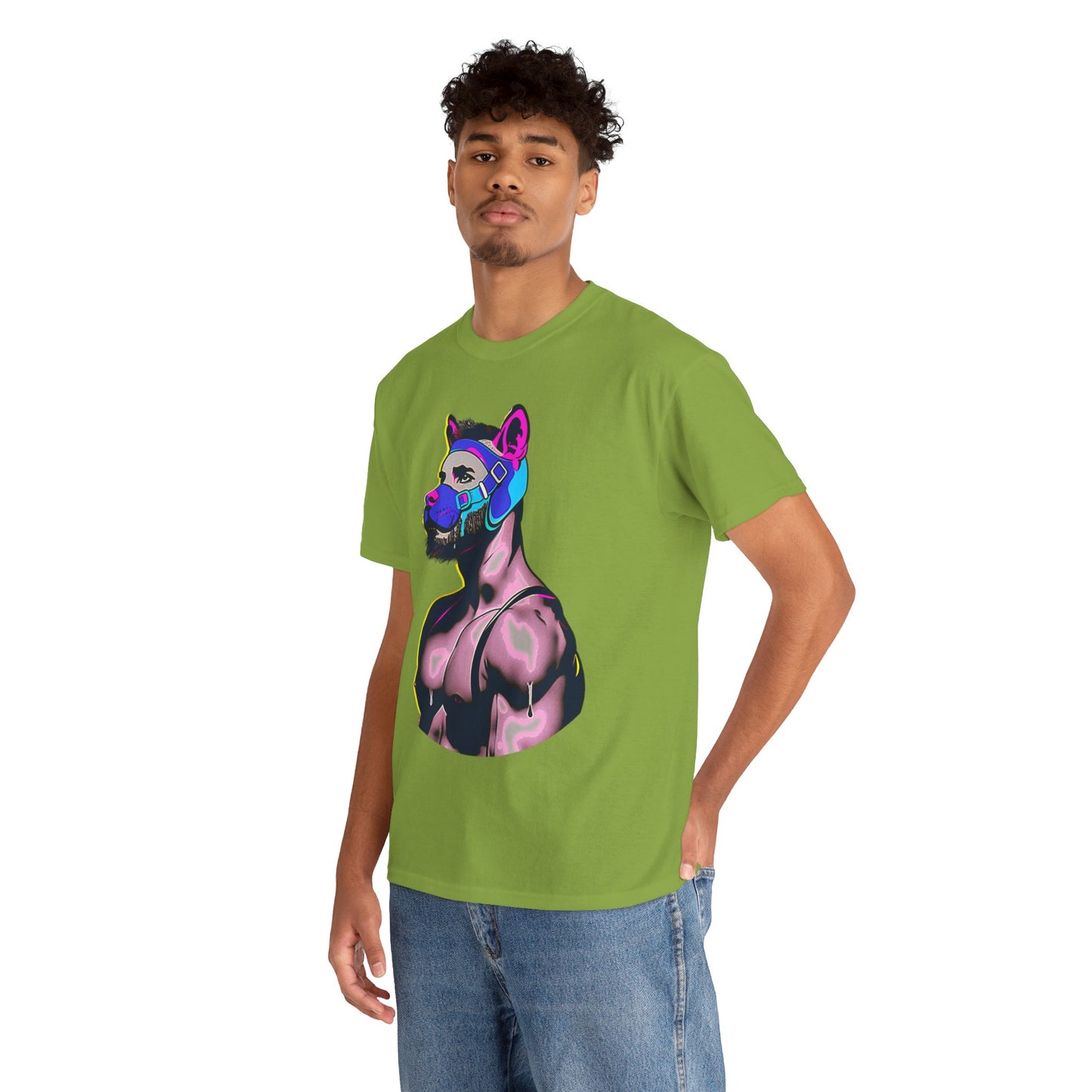 Neon Pup Heavy Cotton T-Shirt