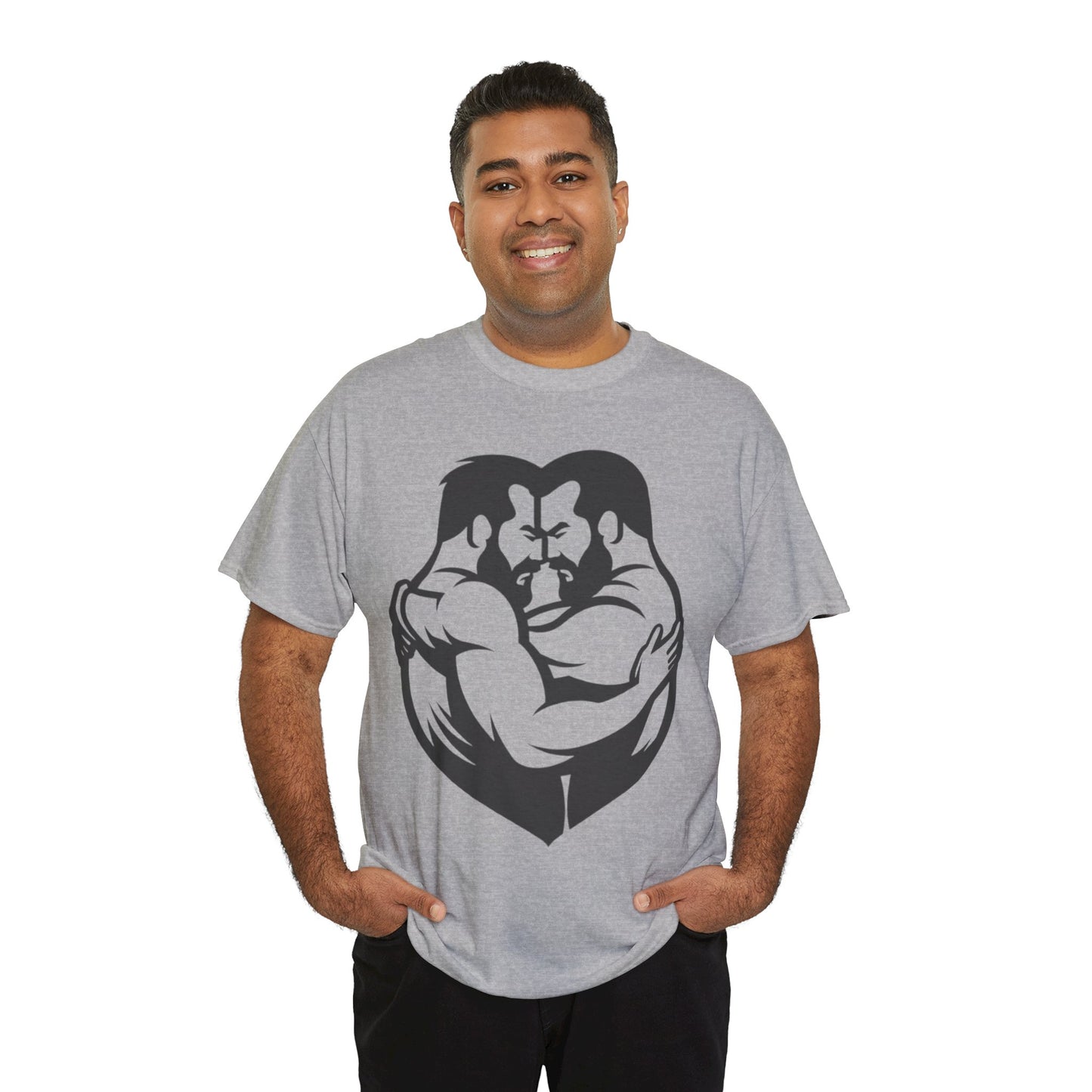 Gay Bear Love T-Shirt - Black & White Bear Pride Shirt