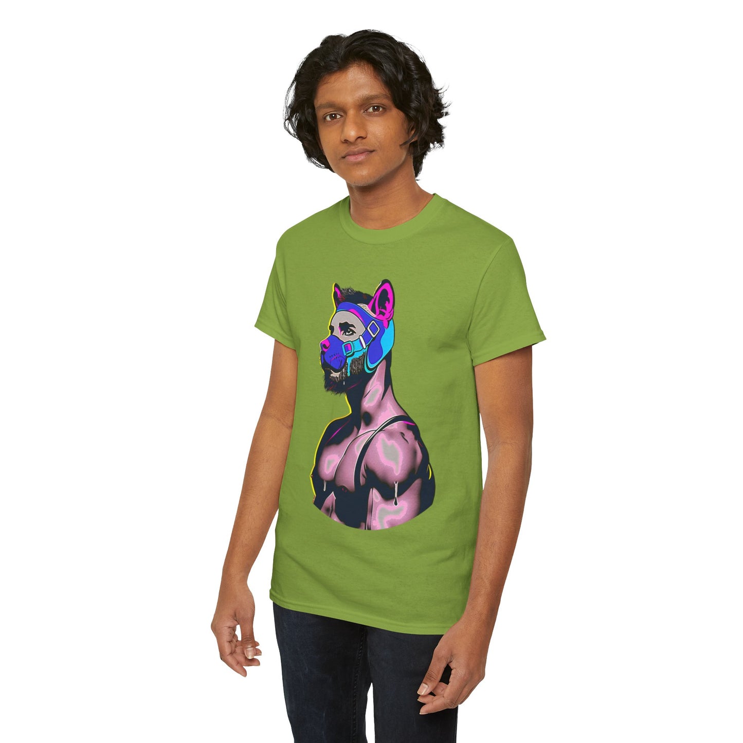 Neon Pup Heavy Cotton T-Shirt