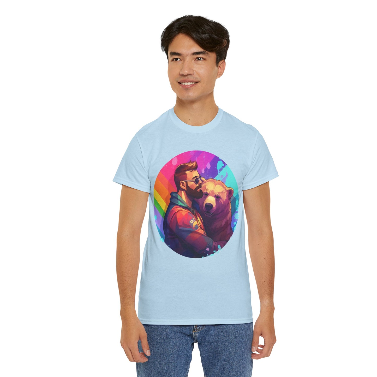 Gay Bear LGBT Bear Shirt "Bear Hug" T-Shirt