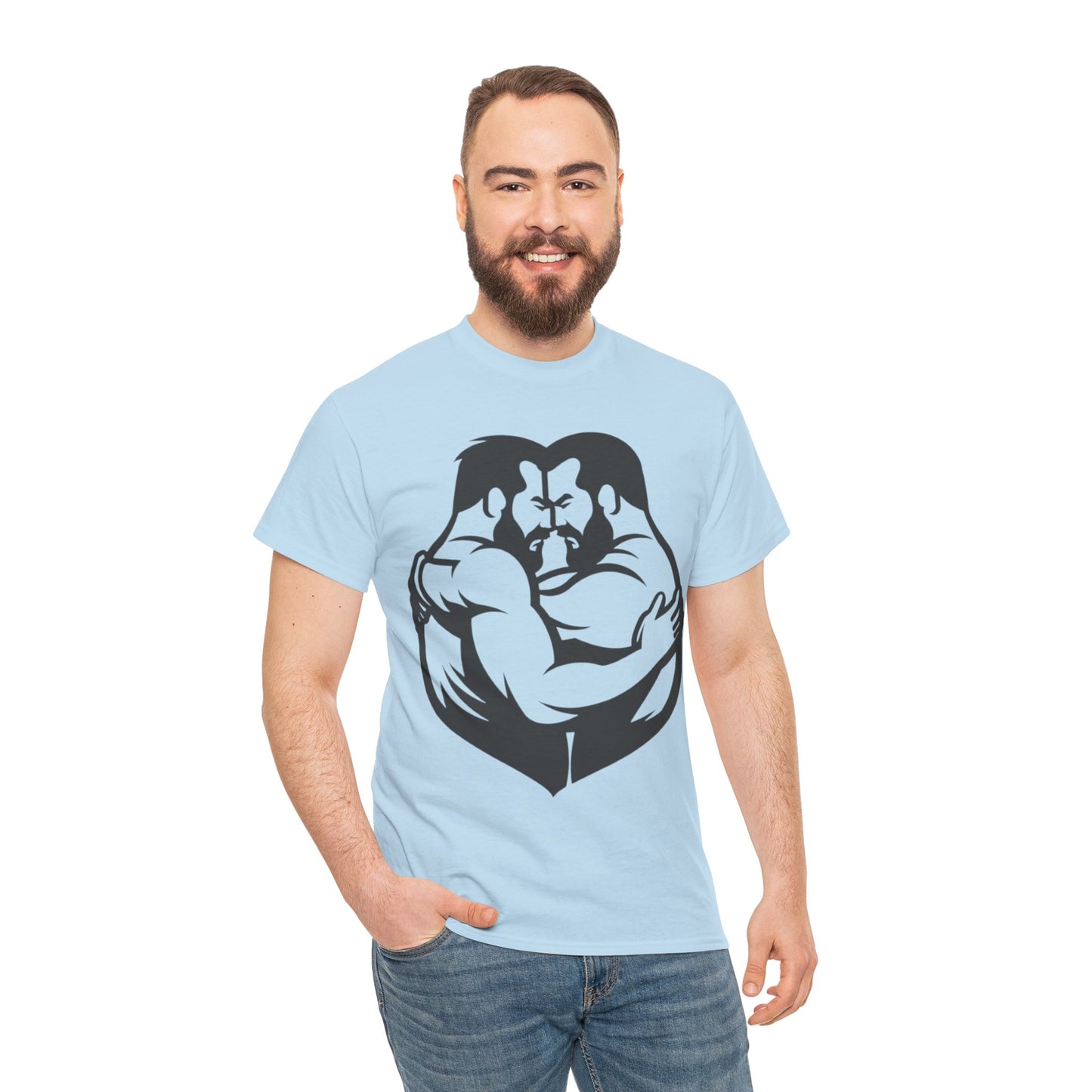 Gay Bear Love T-Shirt - Black & White Bear Pride Shirt