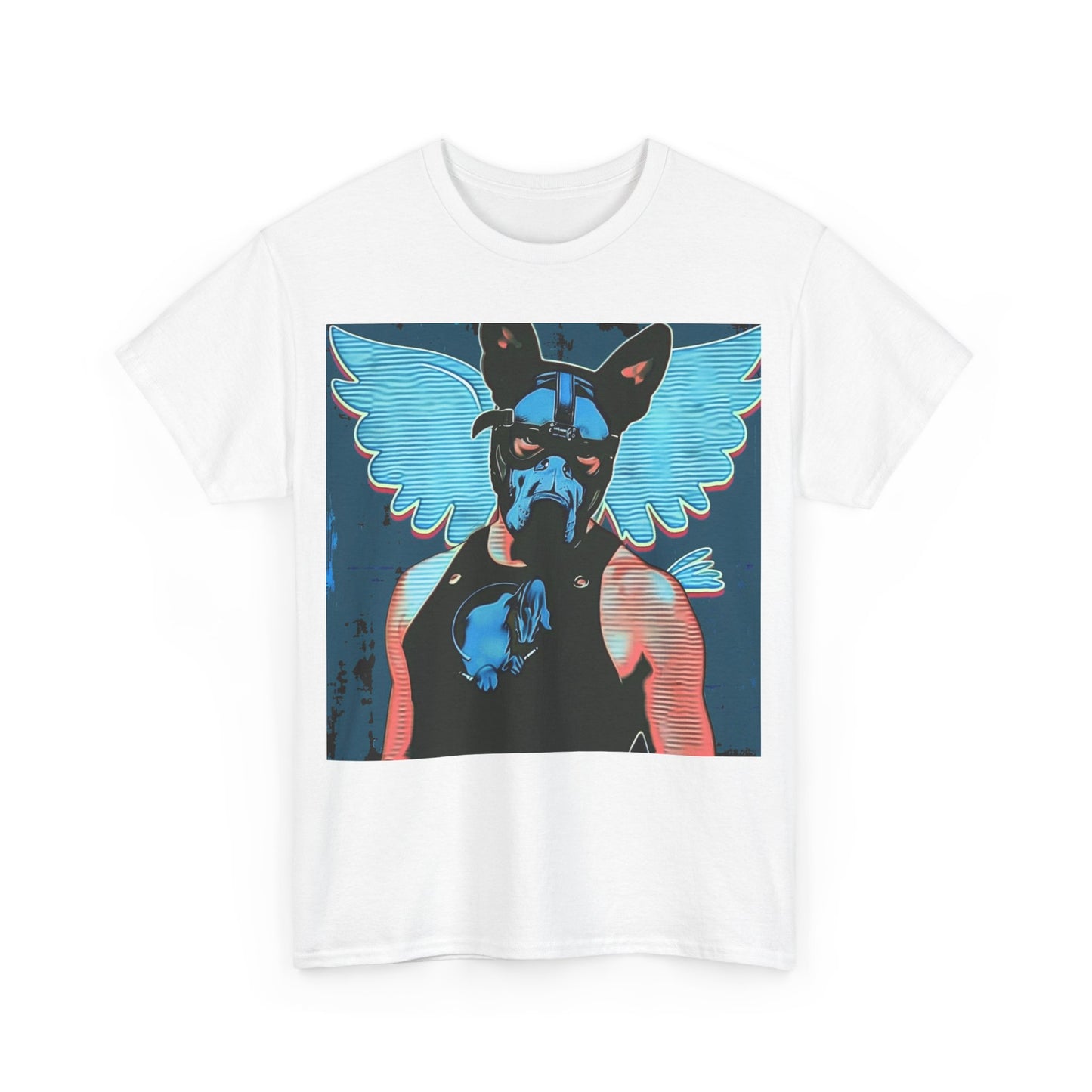 Winged Pup Heavy Cotton T-Shirt