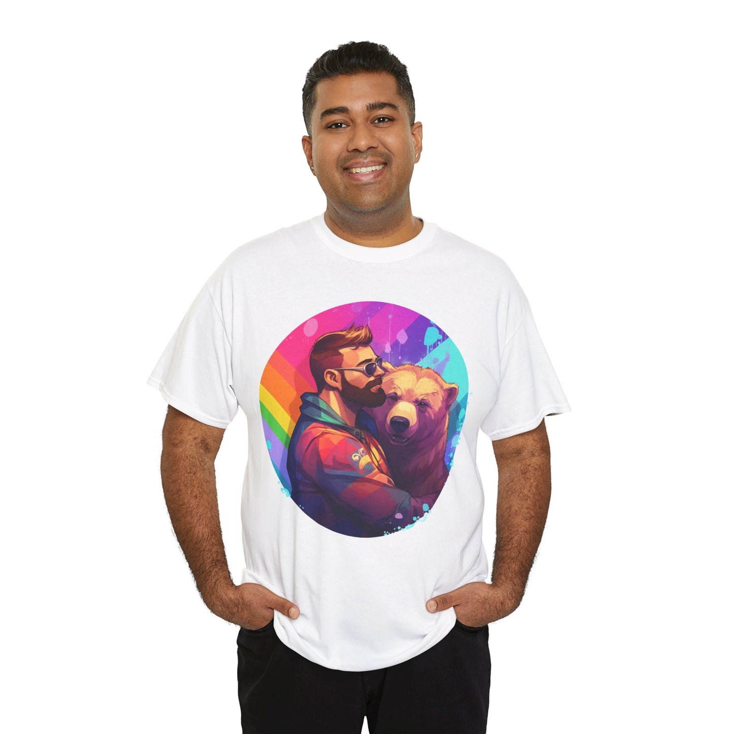 Gay Bear LGBT Bear Shirt "Bear Hug" T-Shirt