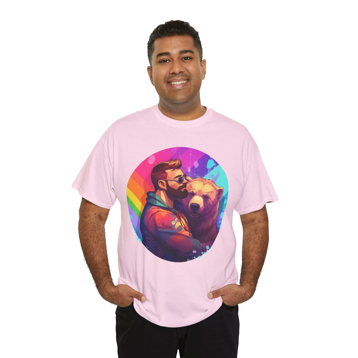 Gay Bear LGBT Bear Shirt "Bear Hug" T-Shirt