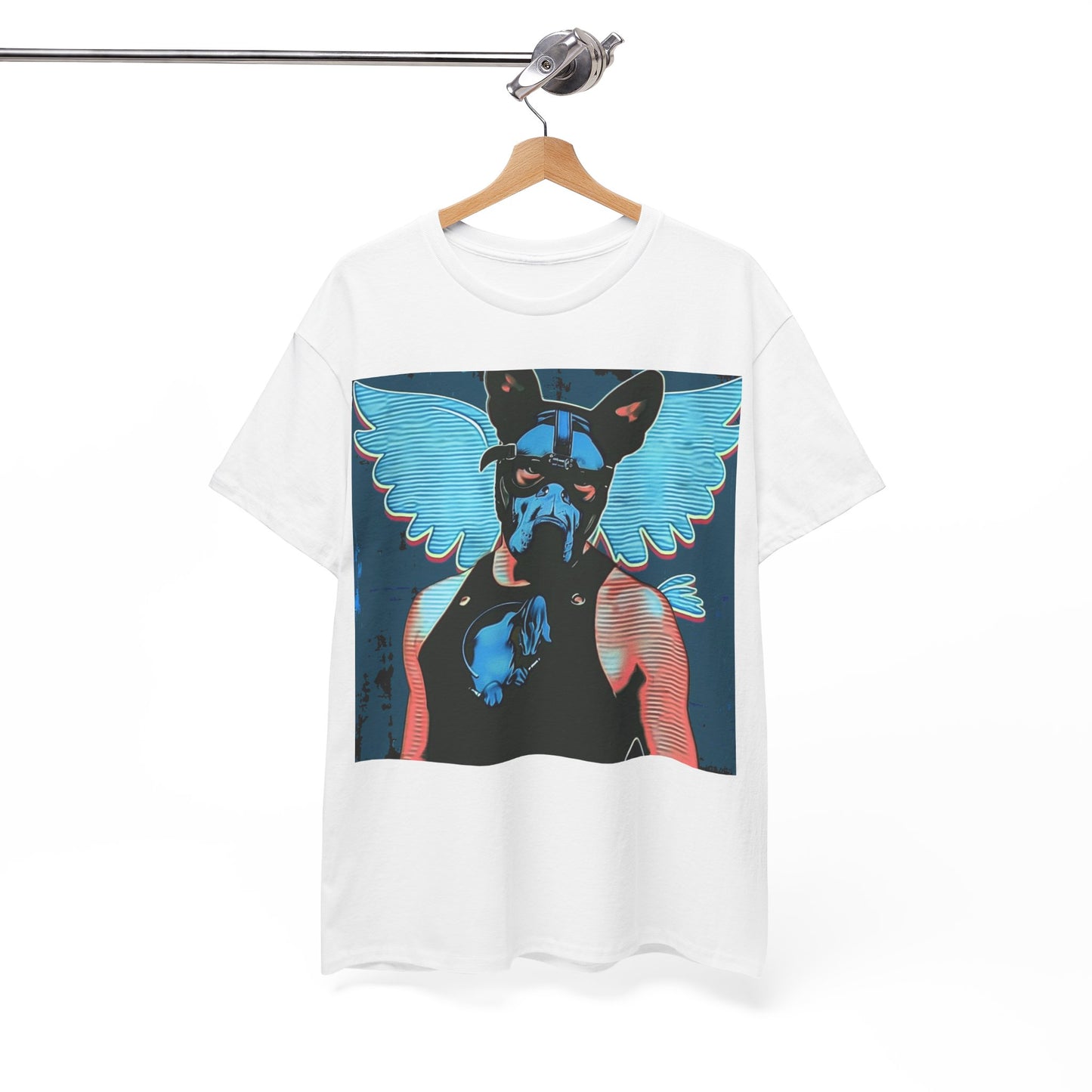 Winged Pup Heavy Cotton T-Shirt