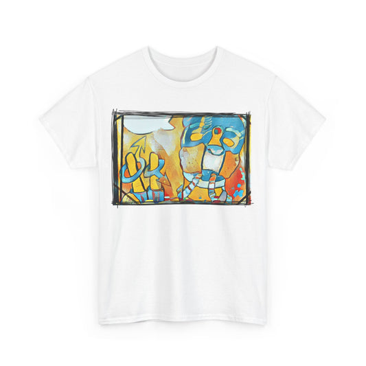 Pup Razor Art Heavy Cotton T-Shirt