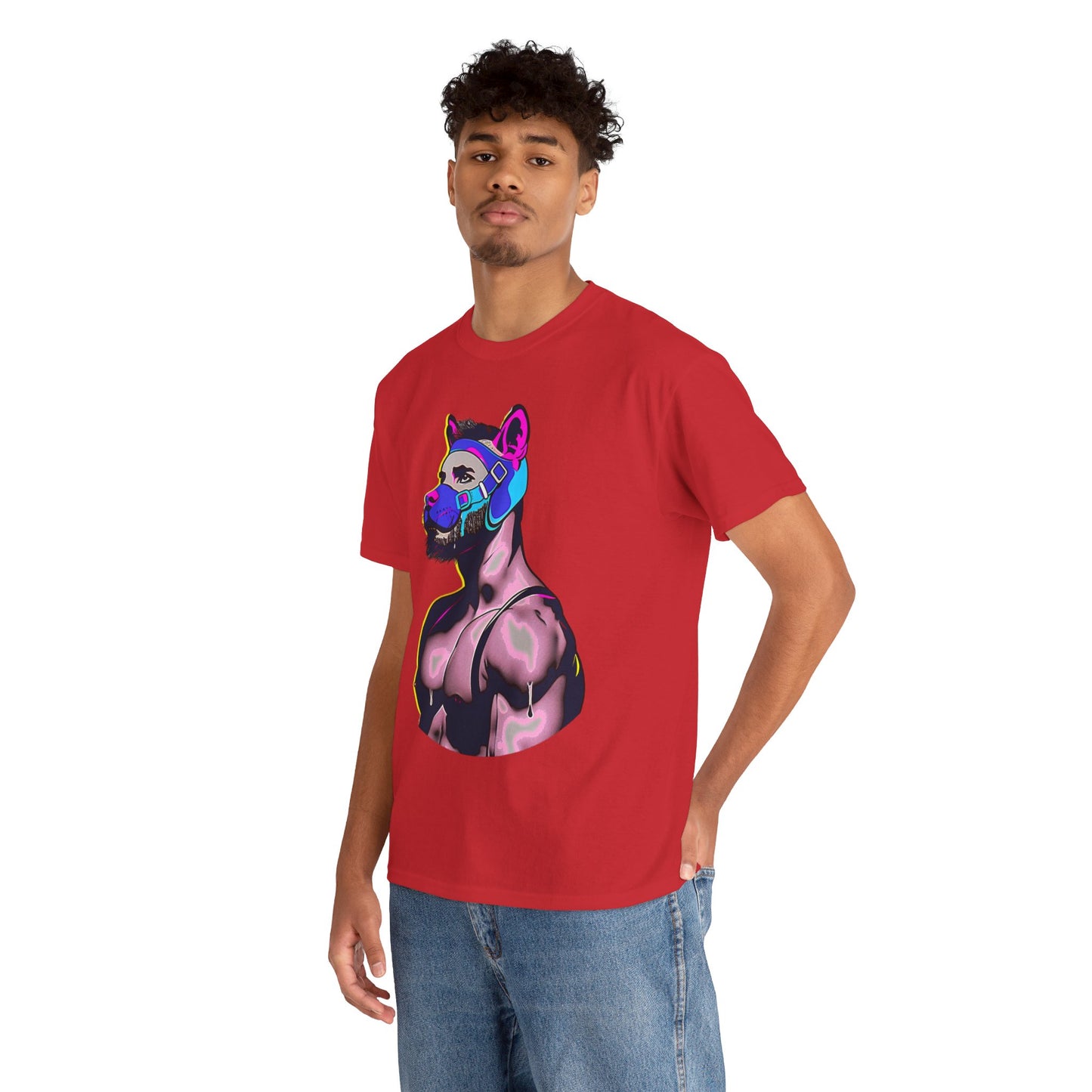 Neon Pup Heavy Cotton T-Shirt