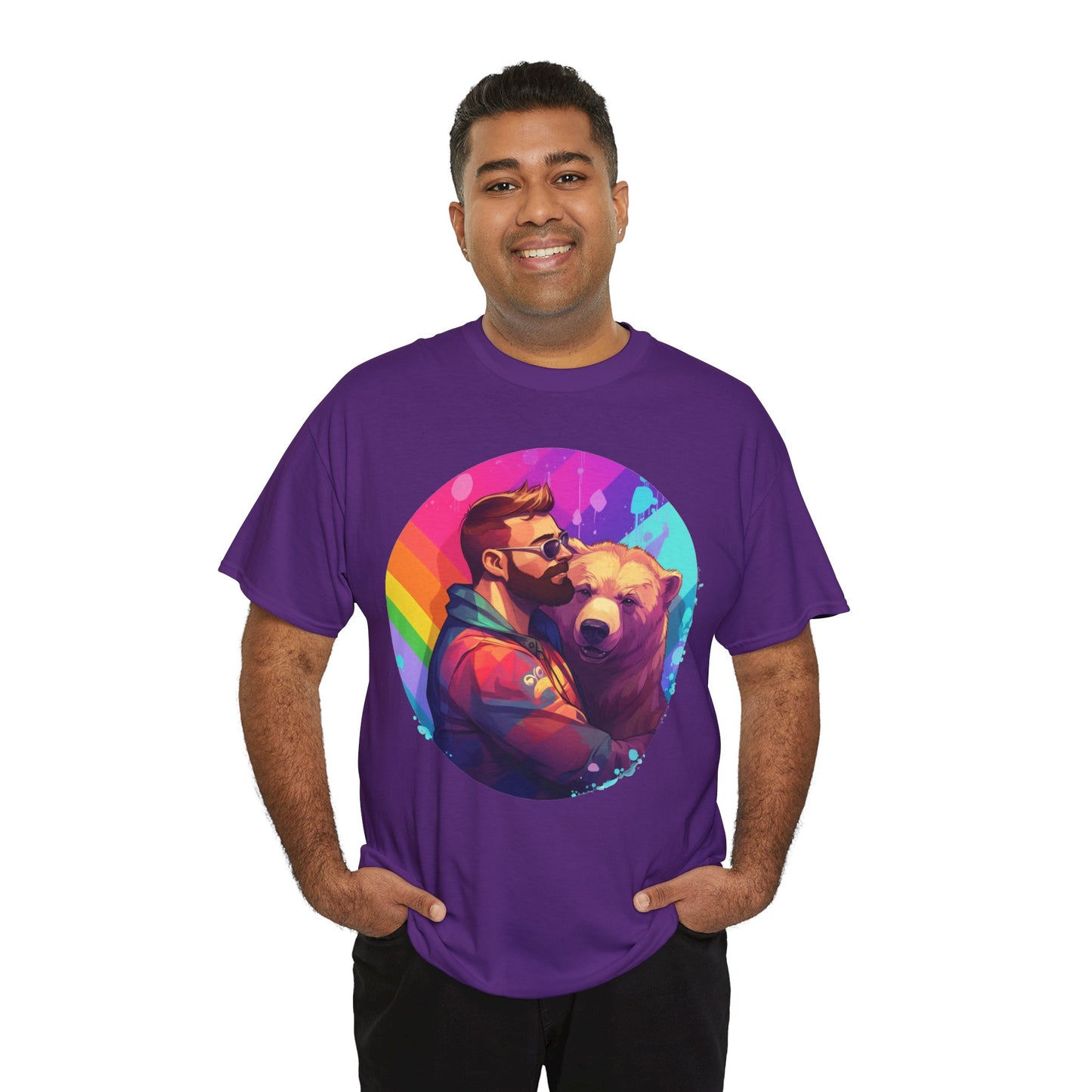 Gay Bear LGBT Bear Shirt "Bear Hug" T-Shirt