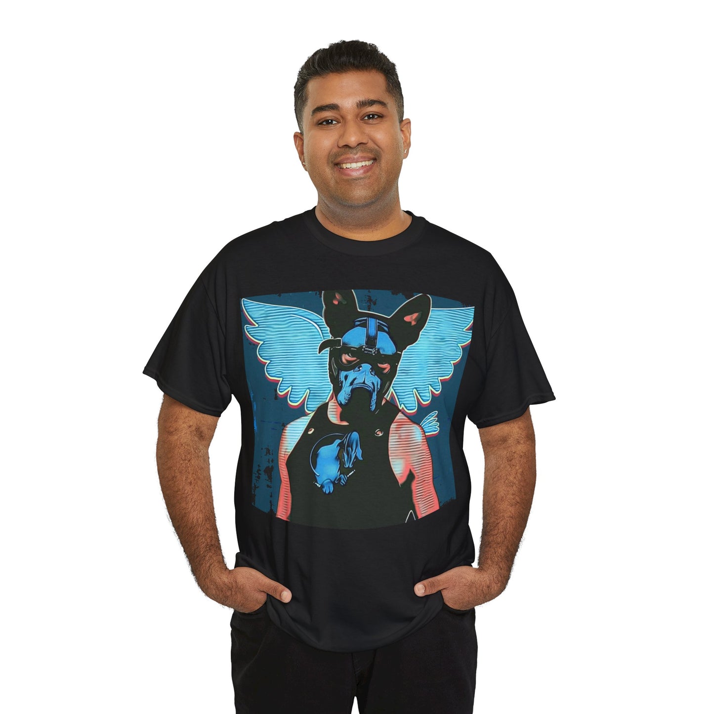 Winged Pup Heavy Cotton T-Shirt