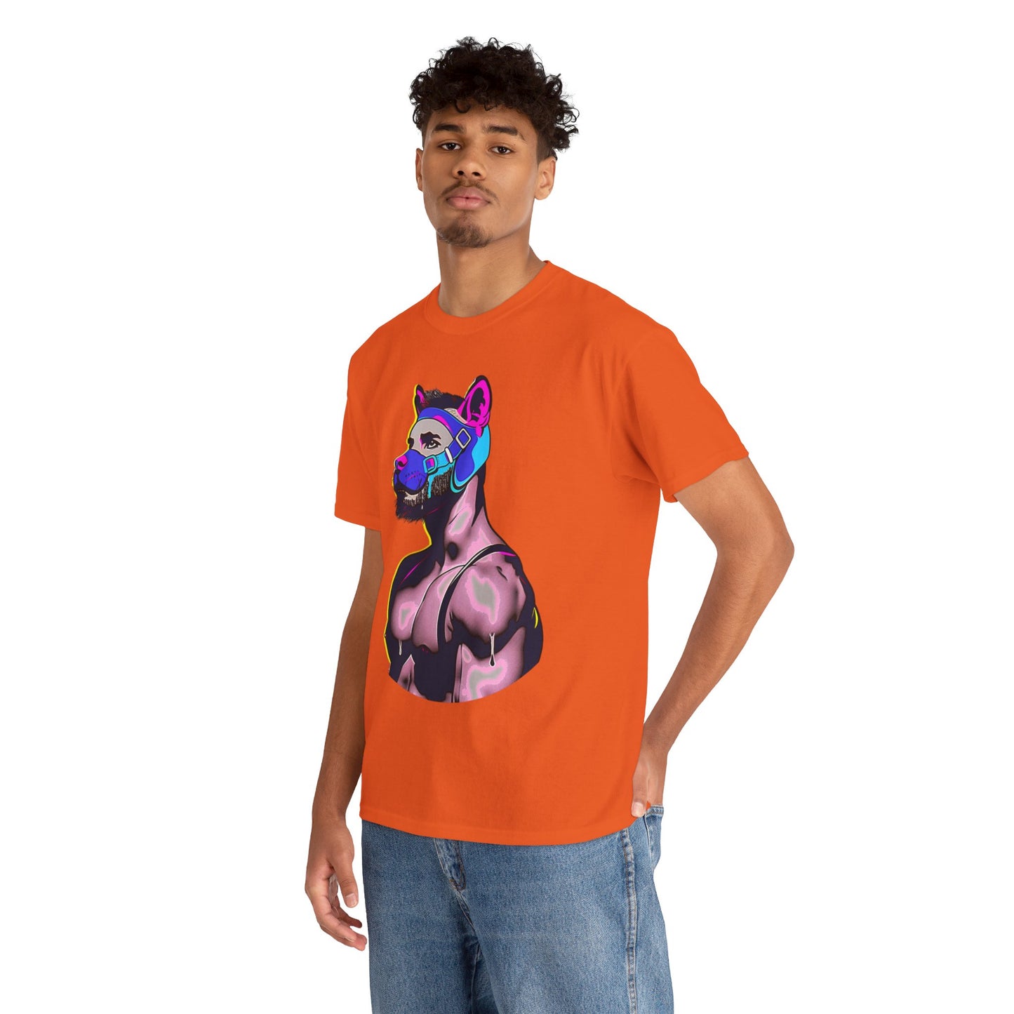 Neon Pup Heavy Cotton T-Shirt