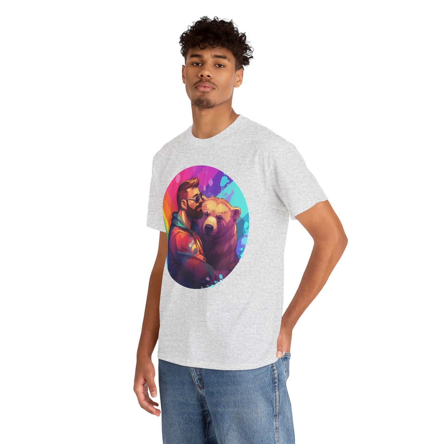 Gay Bear LGBT Bear Shirt "Bear Hug" T-Shirt