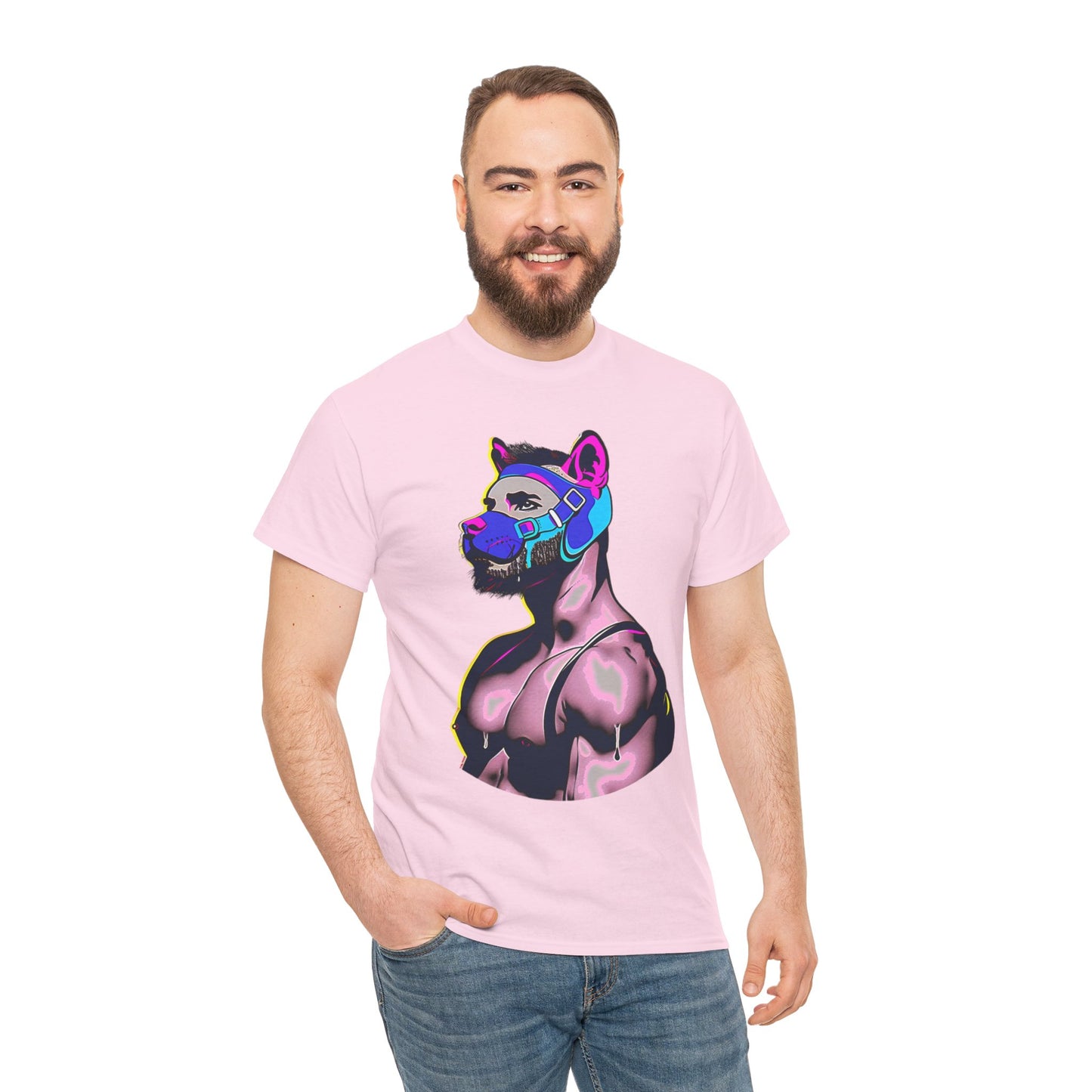 Neon Pup Heavy Cotton T-Shirt