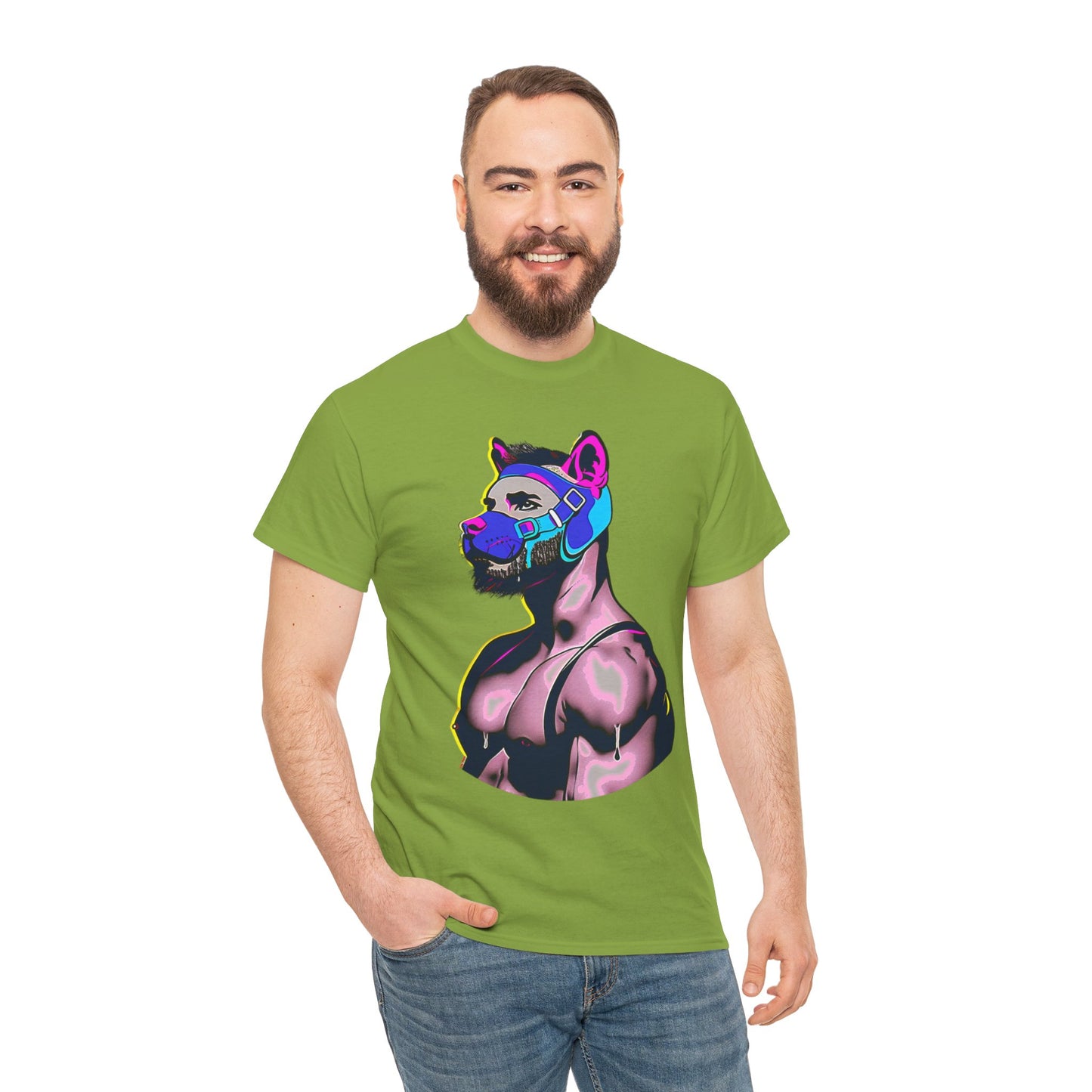 Neon Pup Heavy Cotton T-Shirt