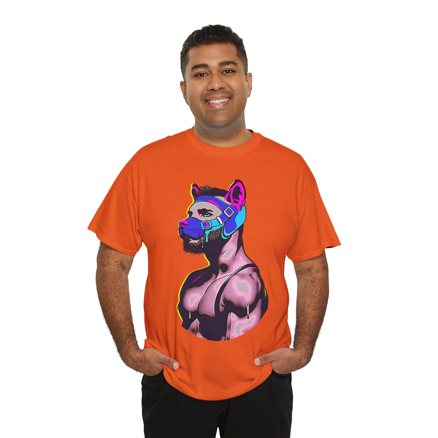 Neon Pup Heavy Cotton T-Shirt