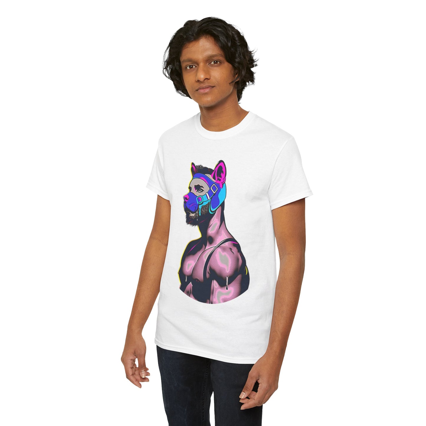 Neon Pup Heavy Cotton T-Shirt