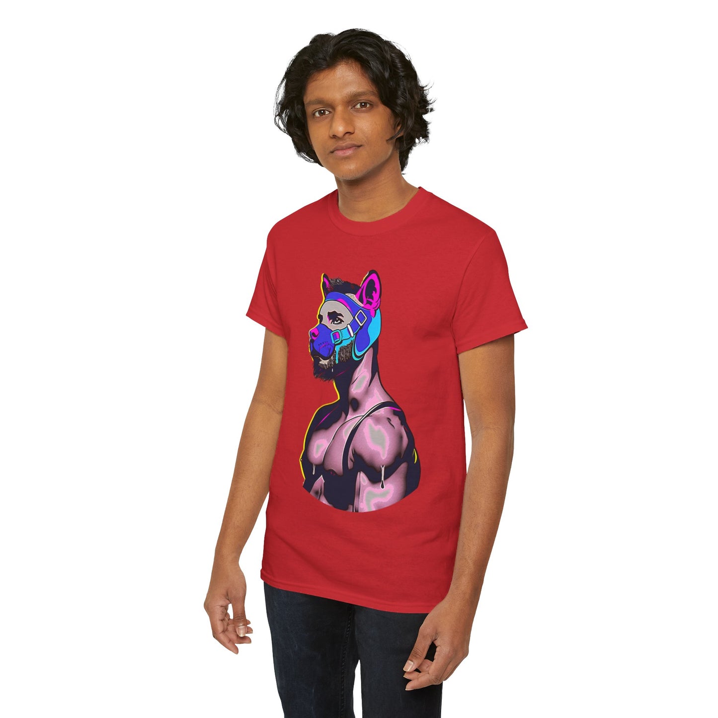 Neon Pup Heavy Cotton T-Shirt