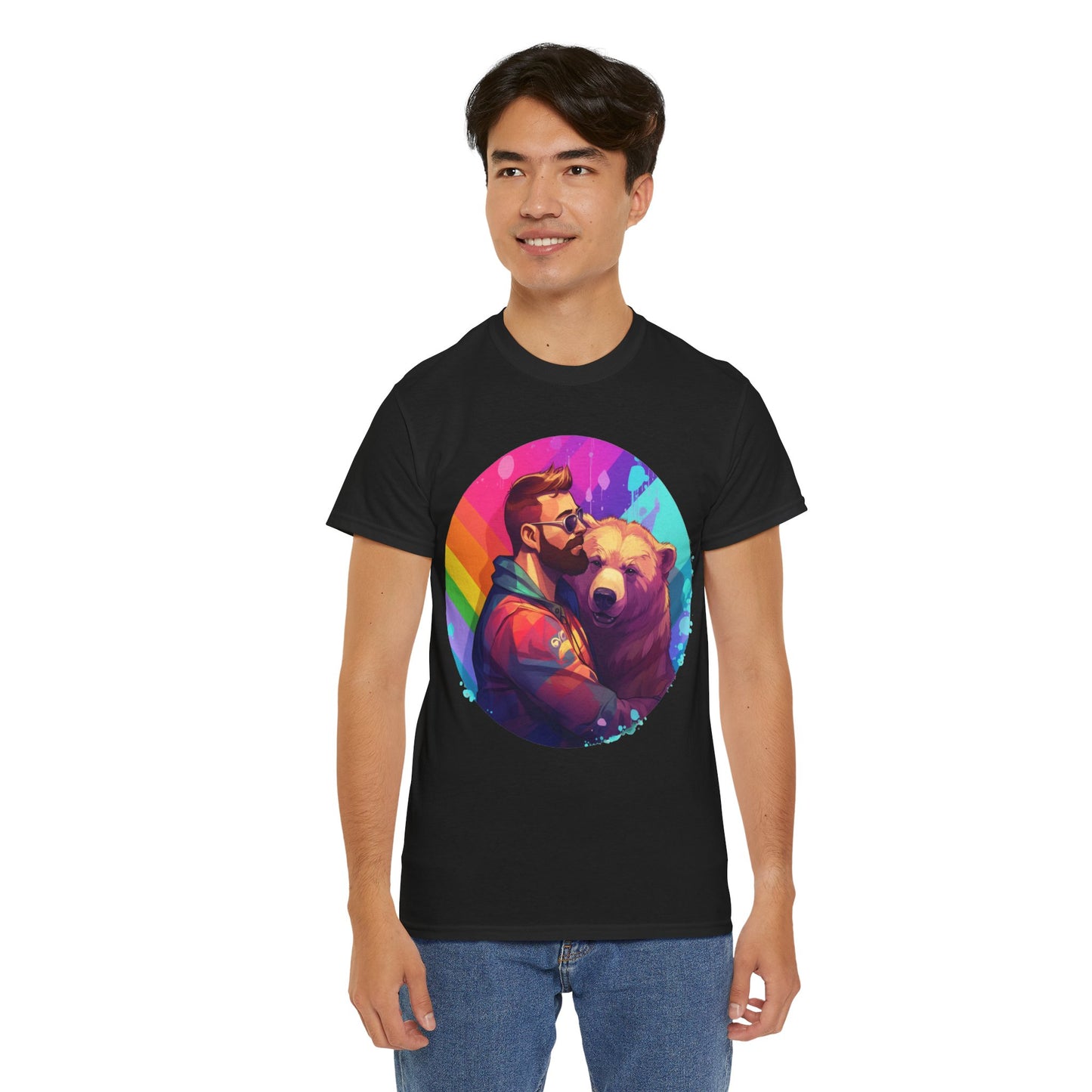 Gay Bear LGBT Bear Shirt "Bear Hug" T-Shirt