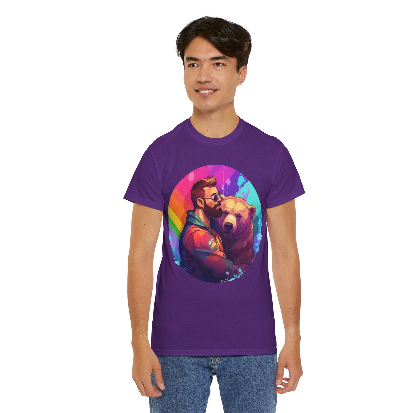 Gay Bear LGBT Bear Shirt "Bear Hug" T-Shirt