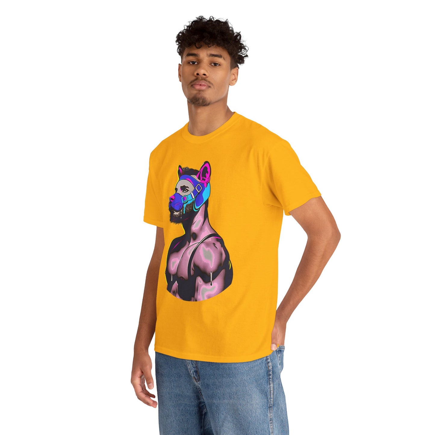 Neon Pup Heavy Cotton T-Shirt