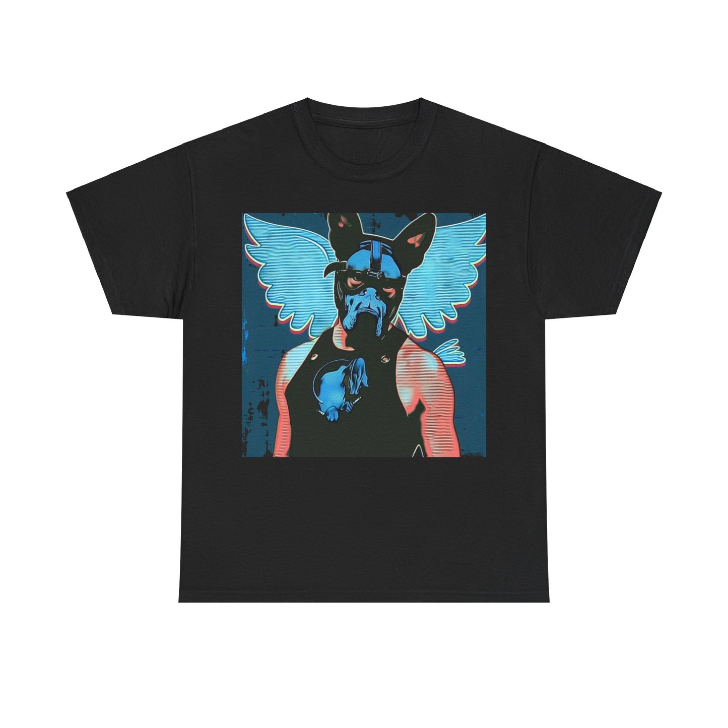 Winged Pup Heavy Cotton T-Shirt