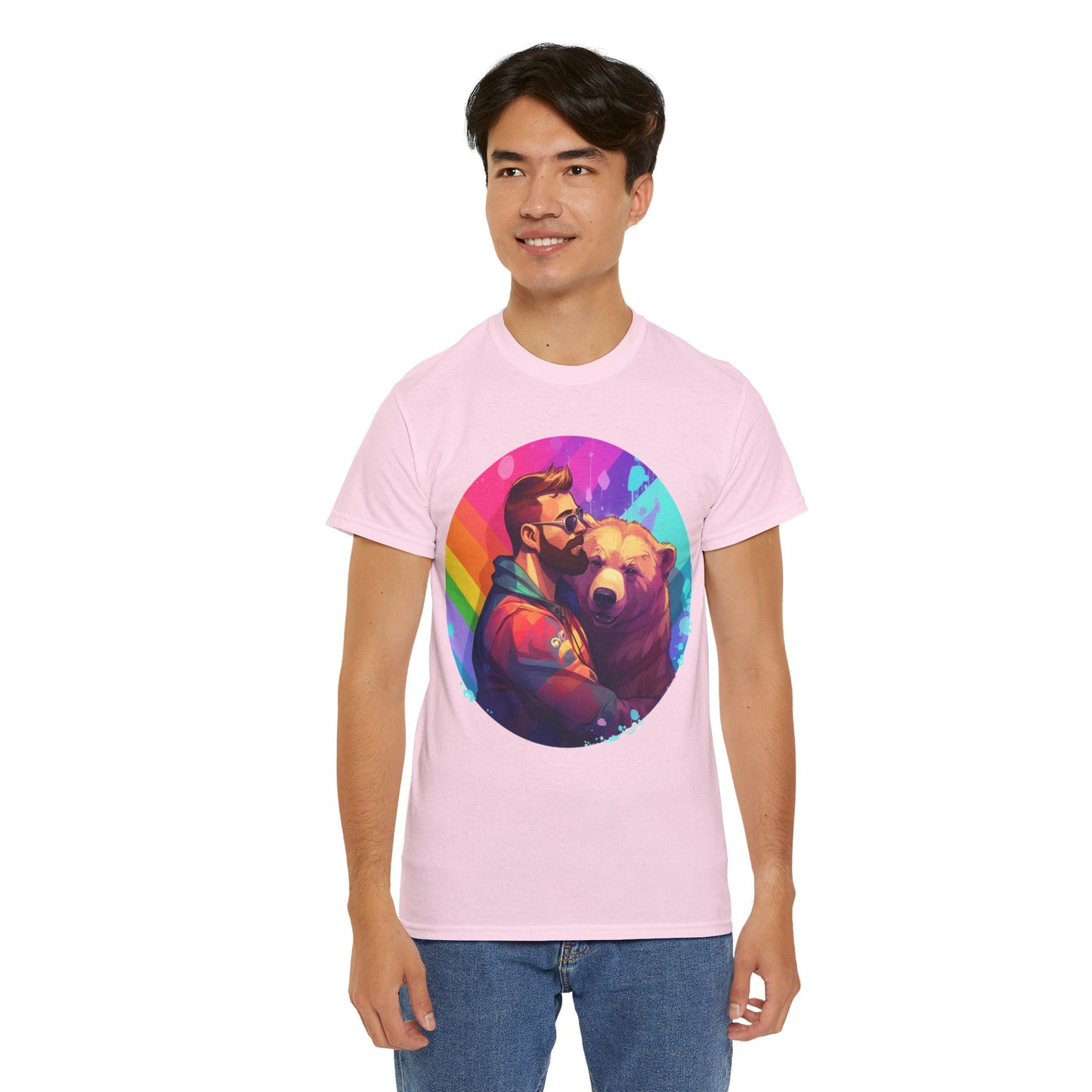 Gay Bear LGBT Bear Shirt "Bear Hug" T-Shirt