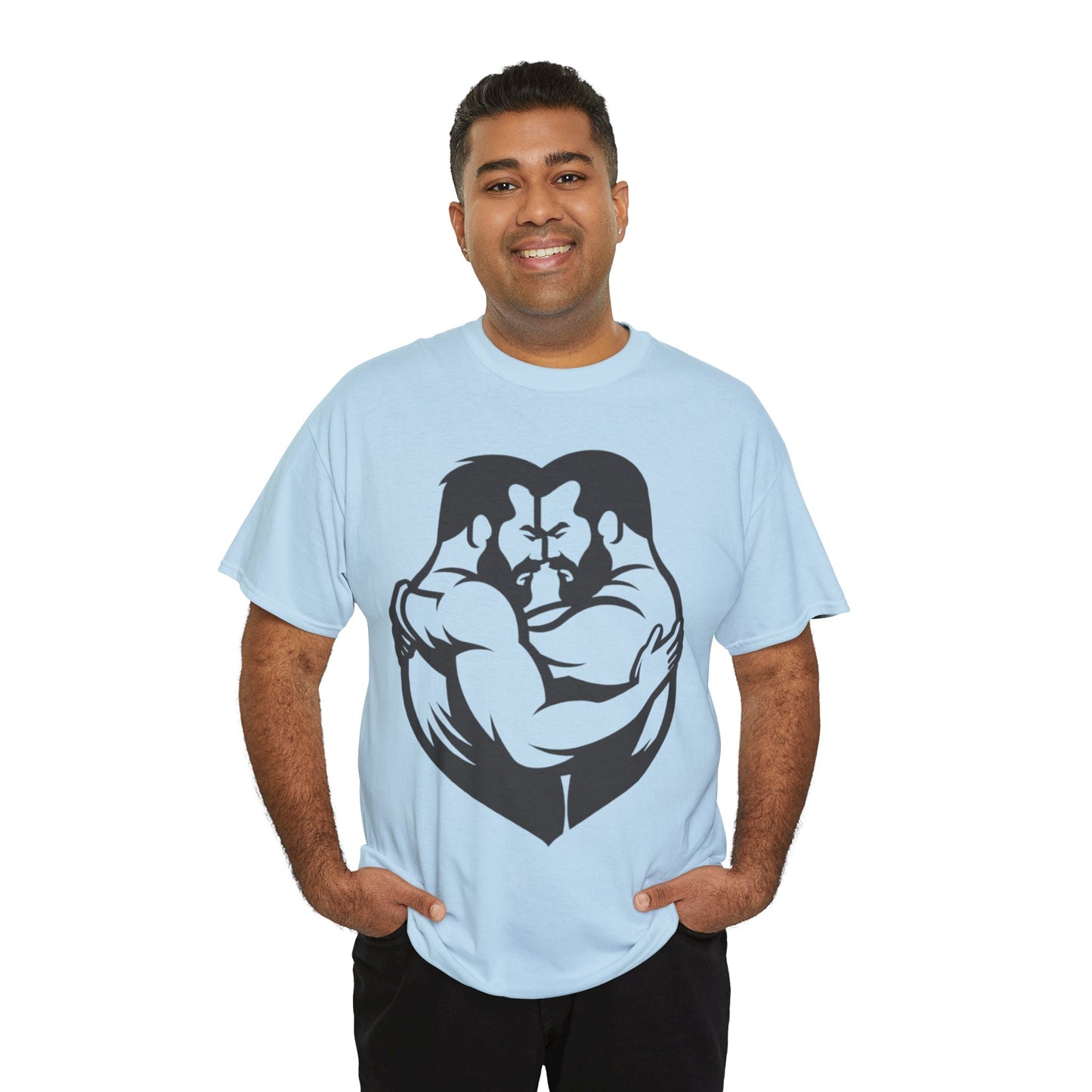 Gay Bear Love T-Shirt - Black & White Bear Pride Shirt