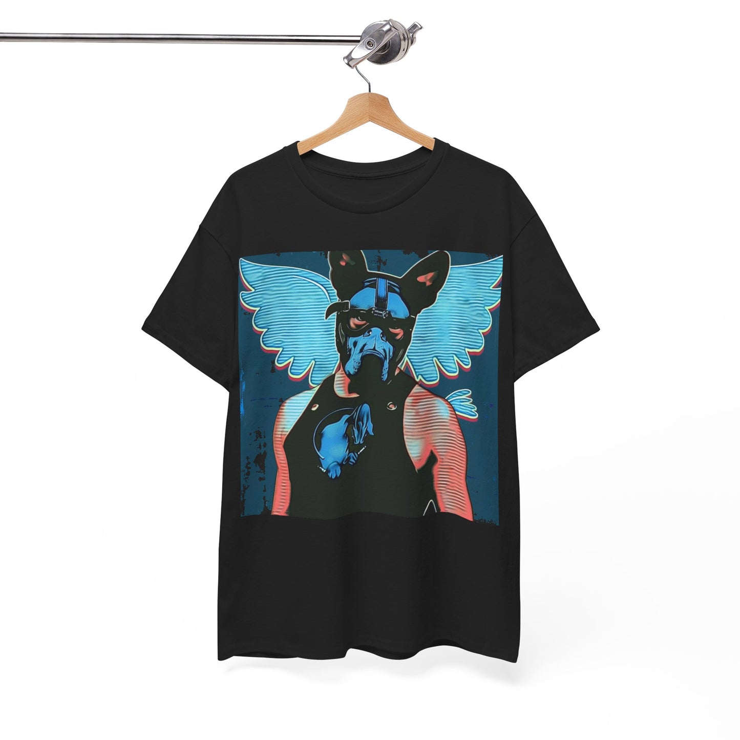 Winged Pup Heavy Cotton T-Shirt