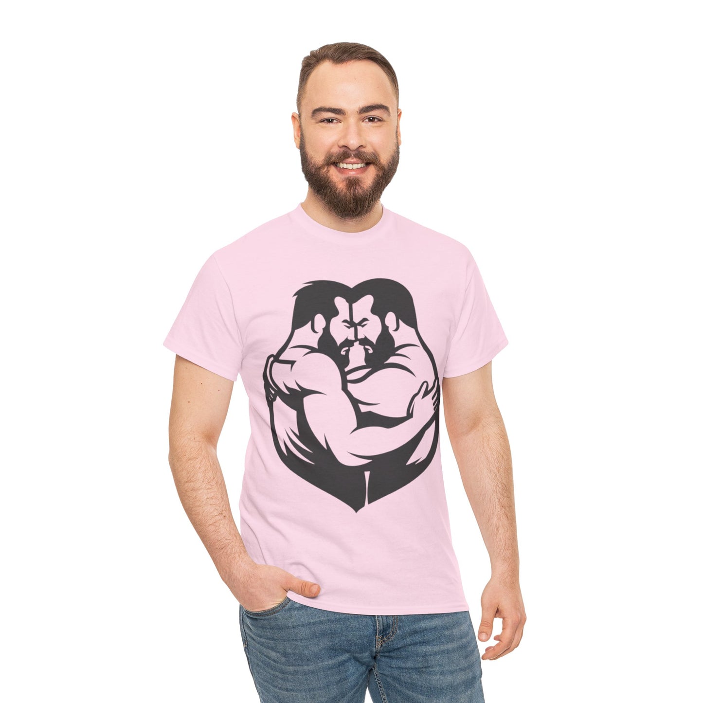 Gay Bear Love T-Shirt - Black & White Bear Pride Shirt