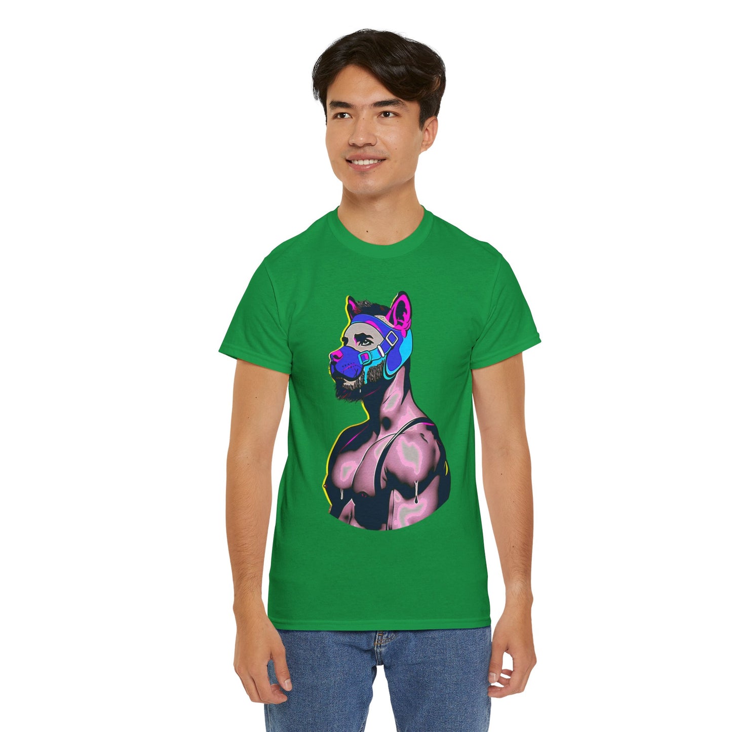 Neon Pup Heavy Cotton T-Shirt