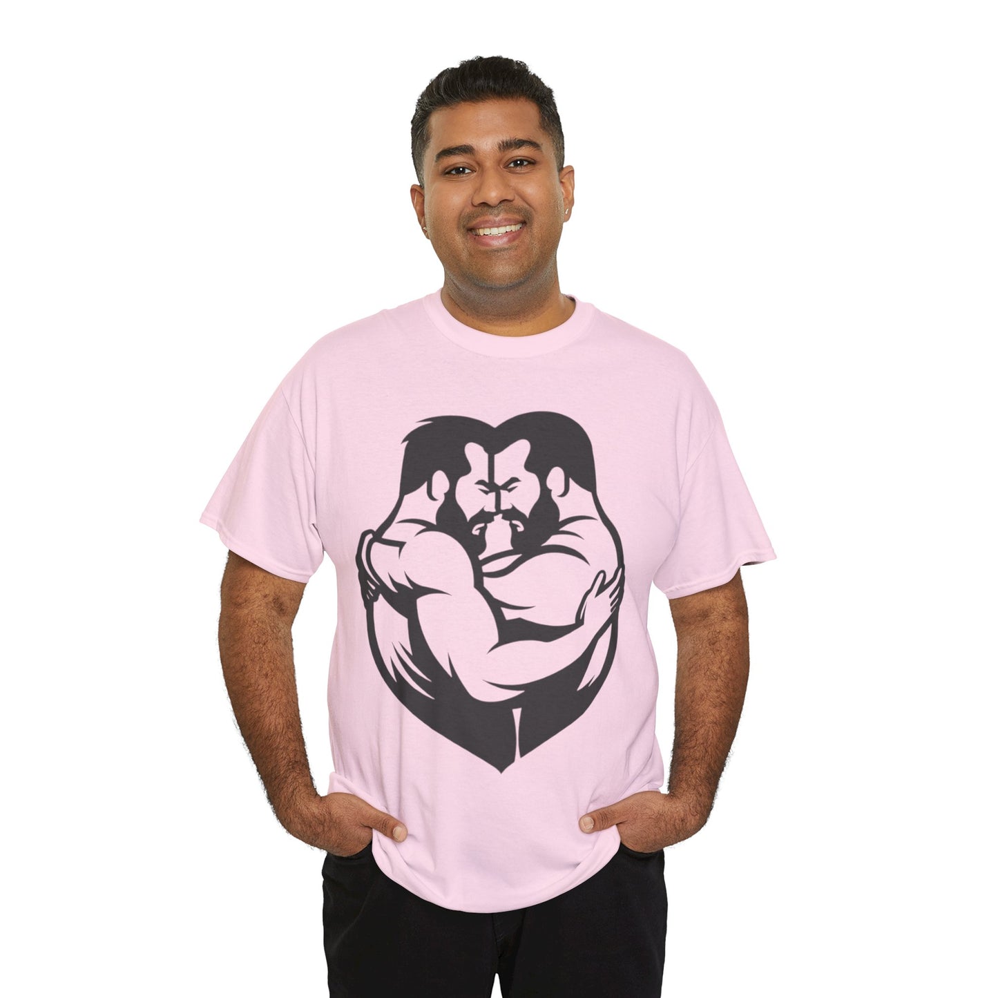 Gay Bear Love T-Shirt - Black & White Bear Pride Shirt