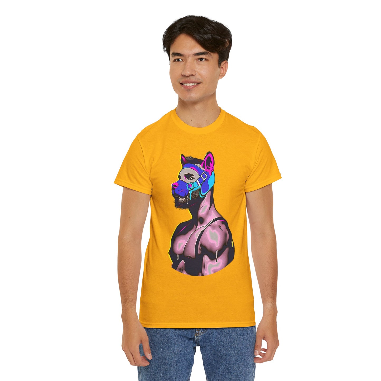 Neon Pup Heavy Cotton T-Shirt