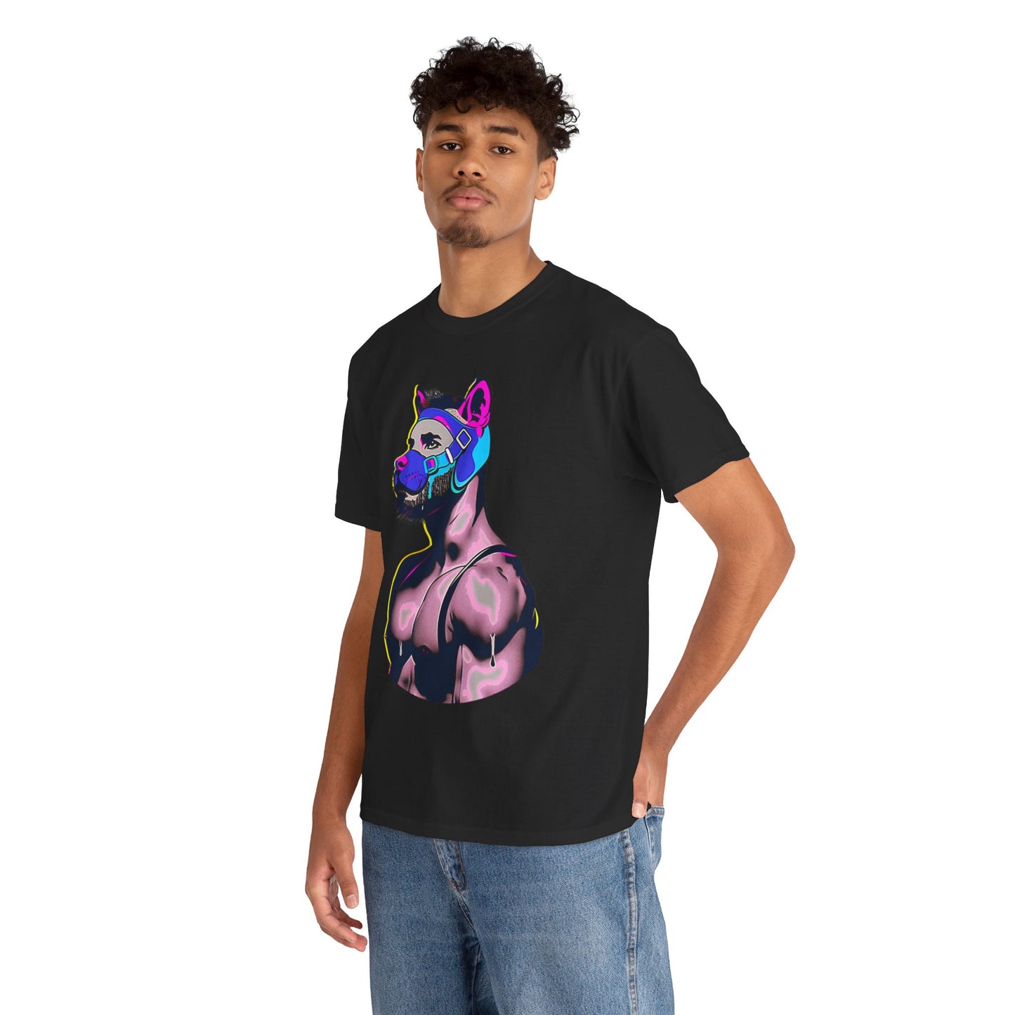 Neon Pup Heavy Cotton T-Shirt